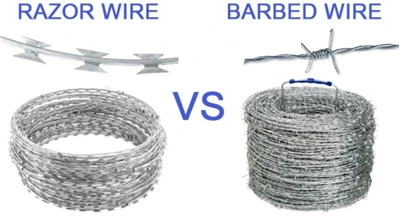 What are the Differences Between Barbed Wire and Razor Barbed Wire