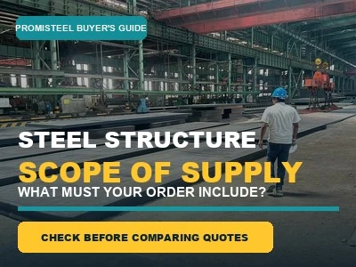 What Should Be Included in the Scope of Supply for a Steel Structure Order?