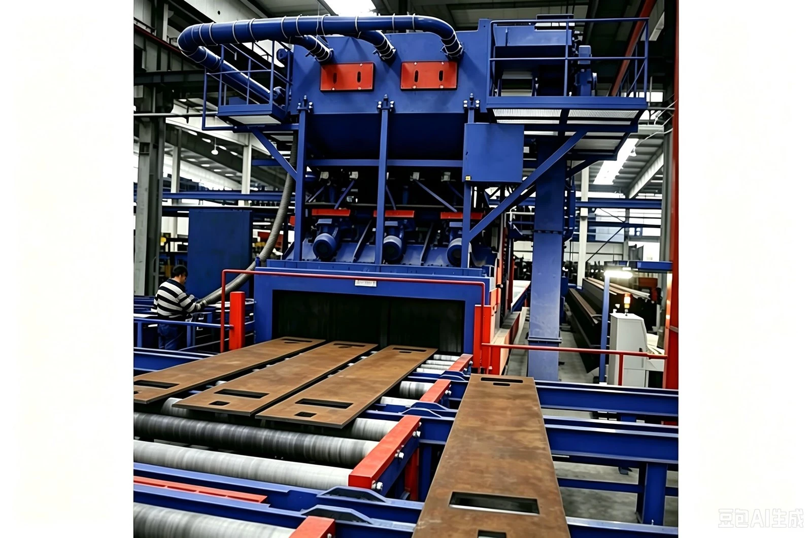 steel-shot-blasting-production-line steel-shot-blasting-production-line