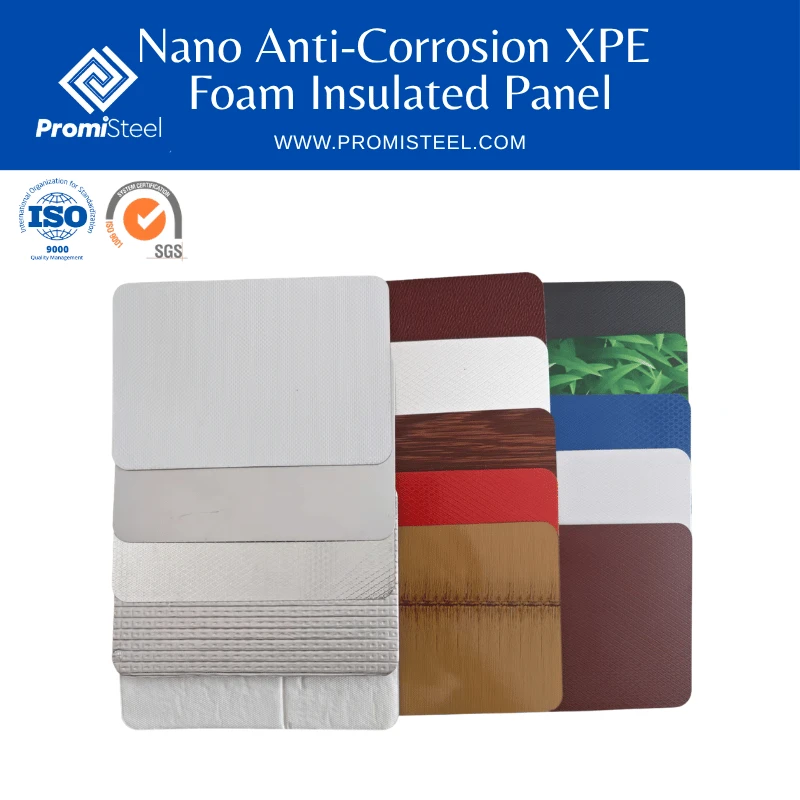 Nano Anti-Corrosion XPE Foam Insulated Panel suppliers