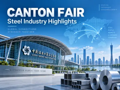Canton Fair 2026 Steel Sourcing Guide: How To Source Steel From China
