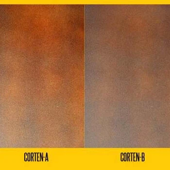 corten-a-vs-corten-b-weathering-steel-color-comparison corten-a-vs-corten-b-weathering-steel-color-comparison