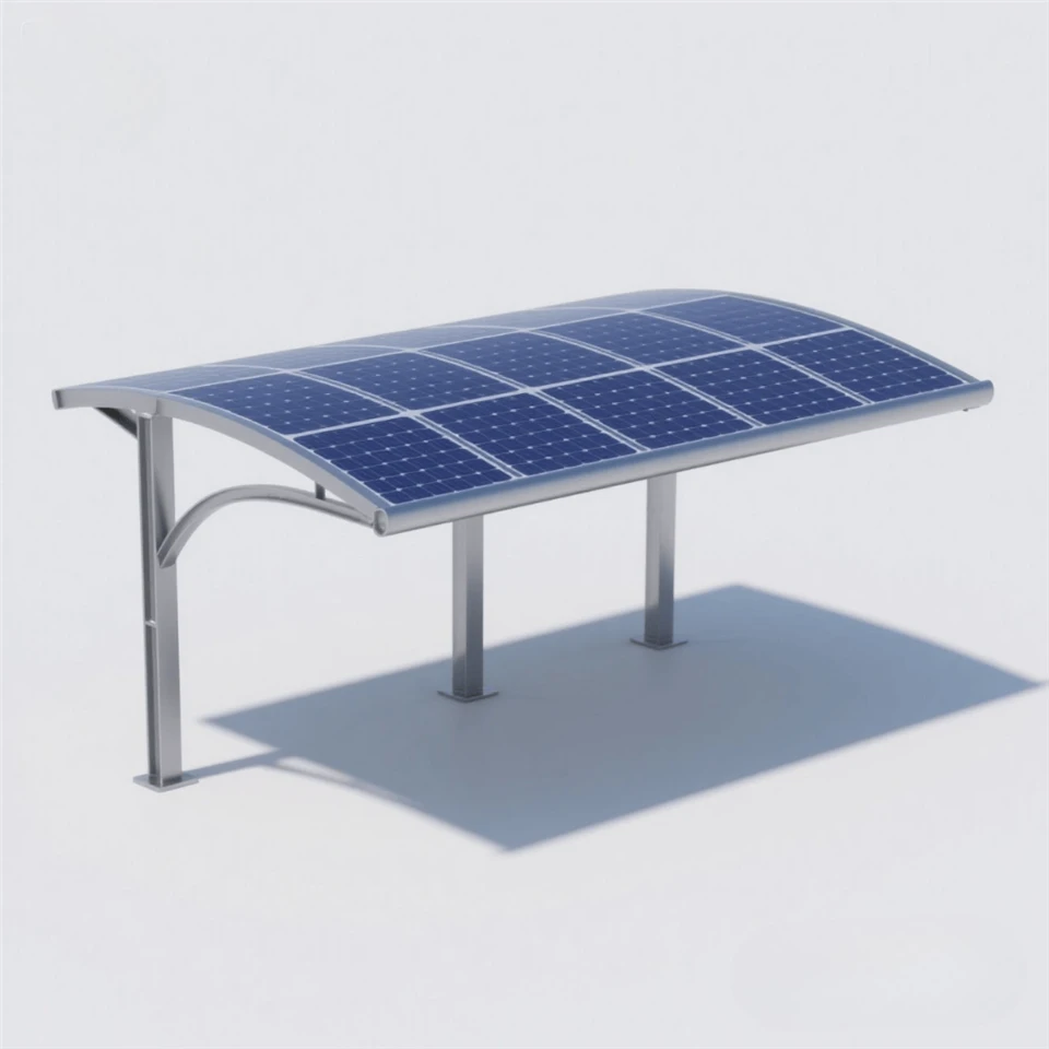 Steel Solar Carport Structures & Mounting Systems